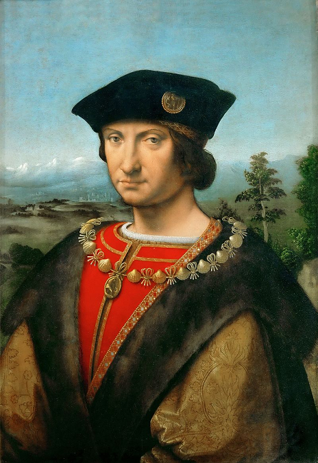Charles II d'Amboise -par Andrea Solario (1460–1522) -avant 1507 - Musée du Louvre